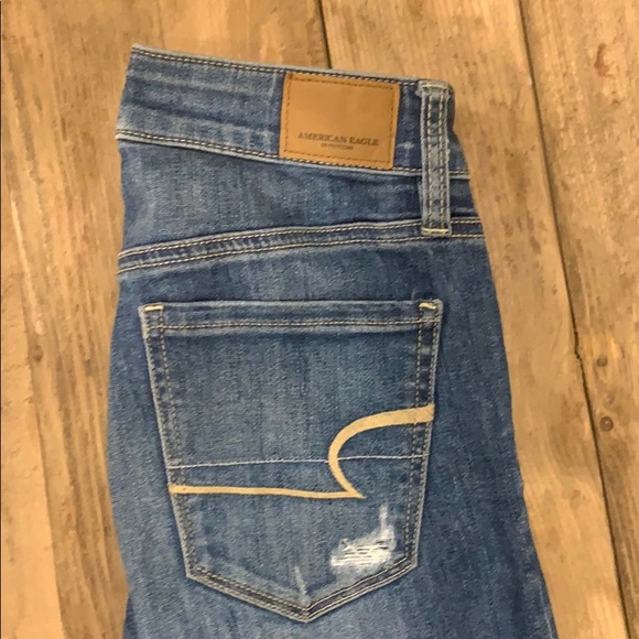 American Eagle Super Stretch X Distressed Jeans - Picture 7 of 7